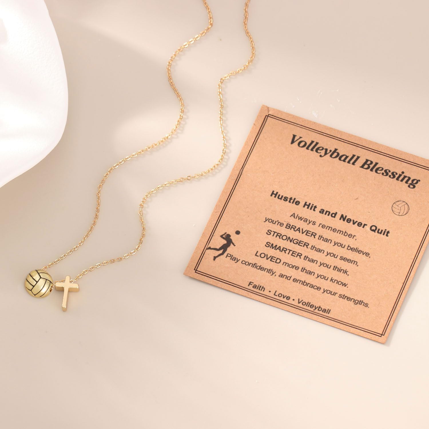 Softball Soccer Volleyball Necklace for Girls Teen Women, Sports Accessories Christmas Birthday Jewelry for Lovers - Image 6