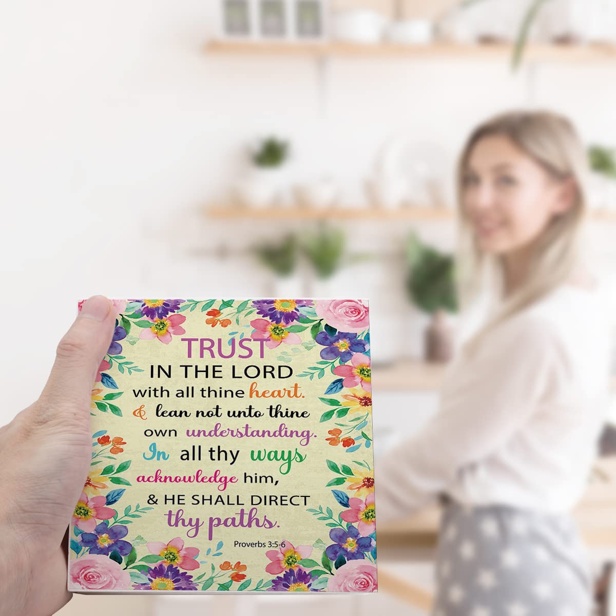 Religious Computer Accessories Bible Verse Mouse Pad - Proverbs 3:5 ...