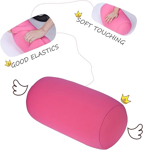 Miniatura 3 de Mini almohada de microcuentas, cojín de micro microcuentas para la espalda, almohada enrollable, almohada de viaje para dormir en casa, para dormir