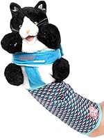 CATSUMO Cat Wrestling Glove Puppet Toy - Durable Interactive Hand Mitt with Catnip, Protective Sleeve for Safe Play & Enrichment