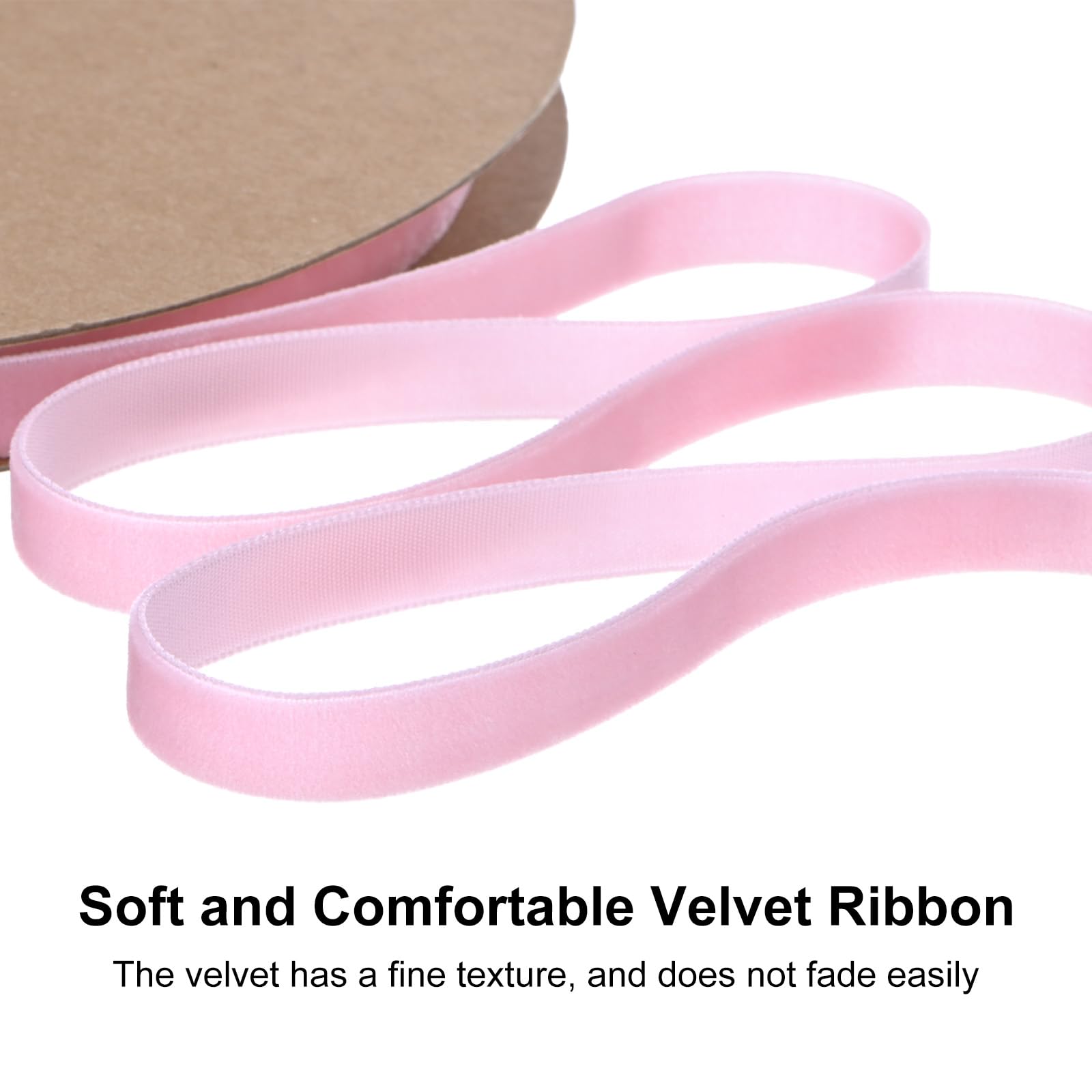 M METERXITY Thin Velvet Ribbon - Image 2