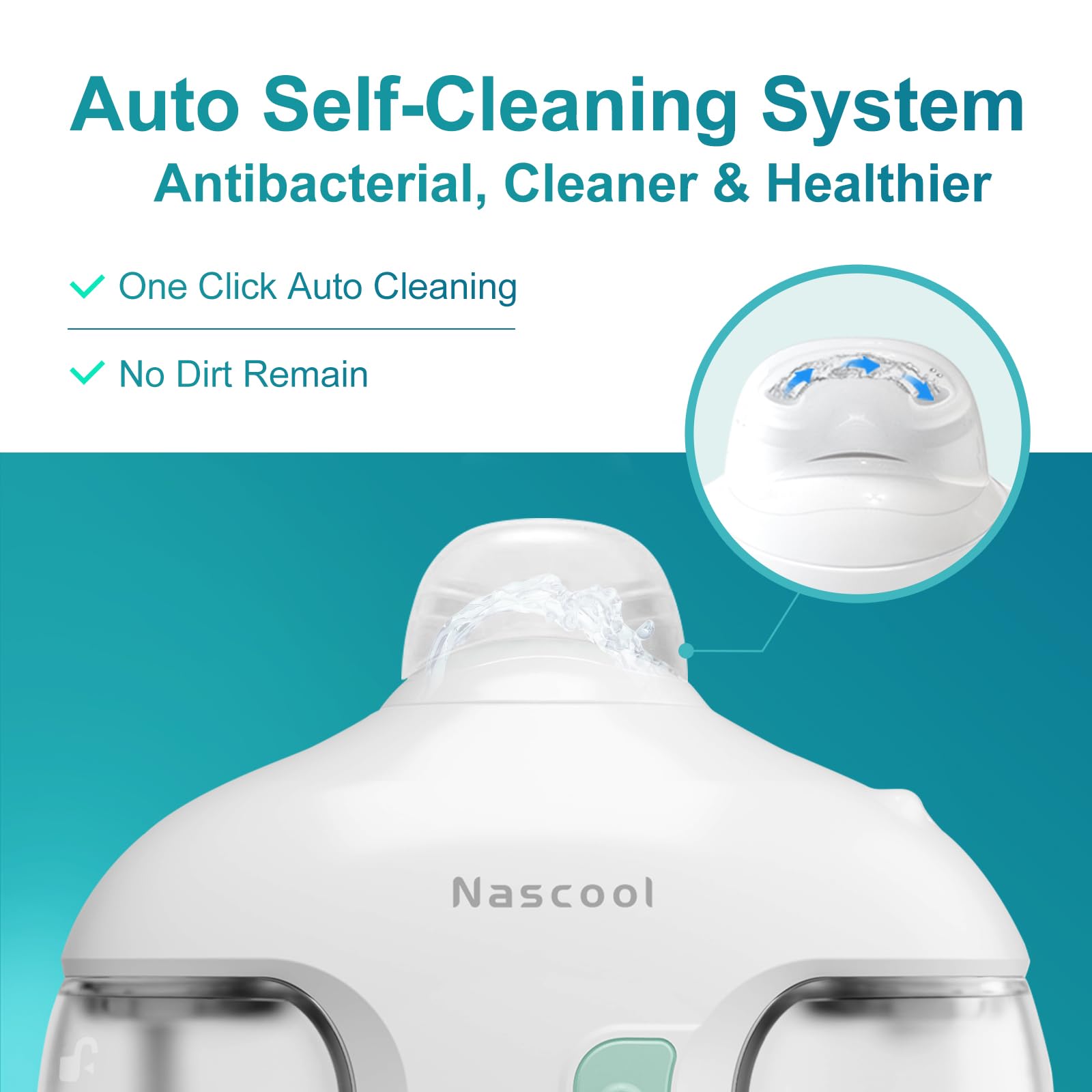 Nascool Electric Nasal Irrigation System with 50 Salt Packets Nose Cleaner — Amazon image 7