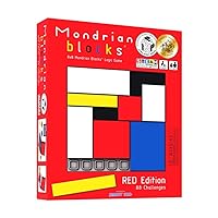 Mondrian Blocks è il gioco pluripremiato: il puzzle rompicapo da viaggio