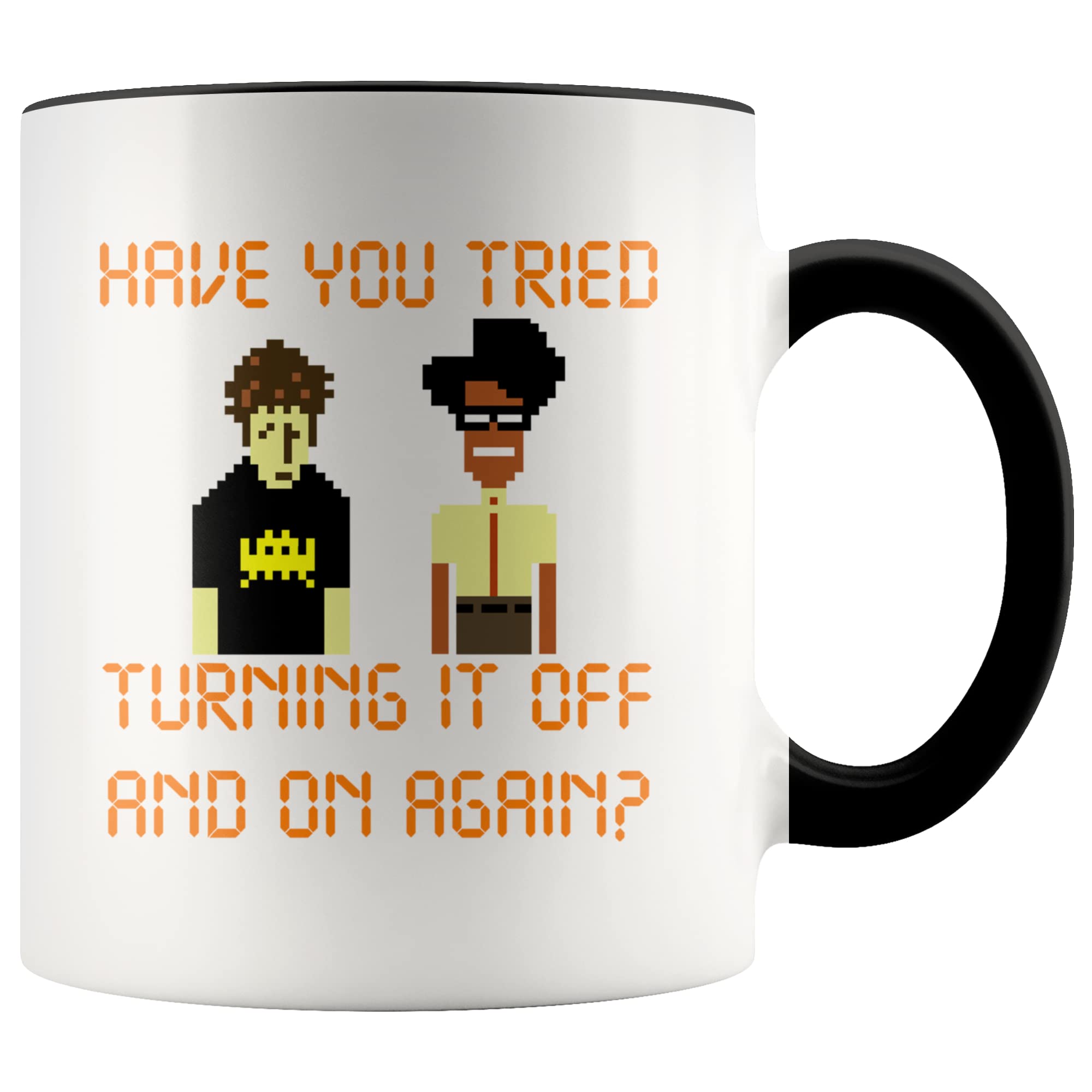 Absurd Ink The IT Crowd Mug (Black)
