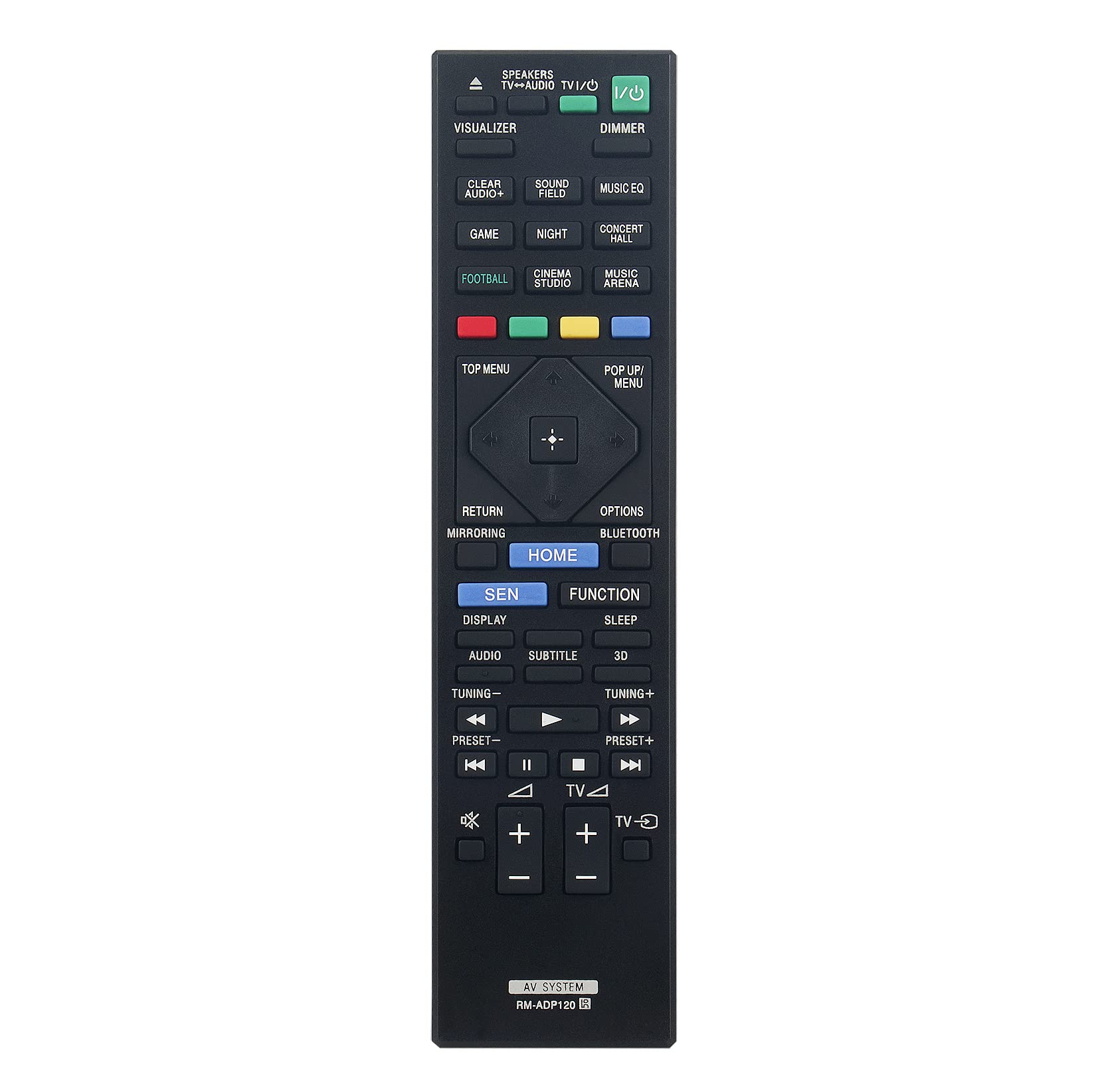 AULCMEET RM-ADP120 Replacement Remote Control Compatible with Sony Home Theatre Speacker HBD-N8100W BDV-N9100W HBD-N9100W BDVN5200W BDV-N7200WL BDV-N920 BDV-N7100W
