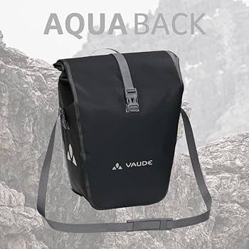 Amazon.co.jp: VAUDE Aqua Backシングルリアパニエバイクバッグ - PVC