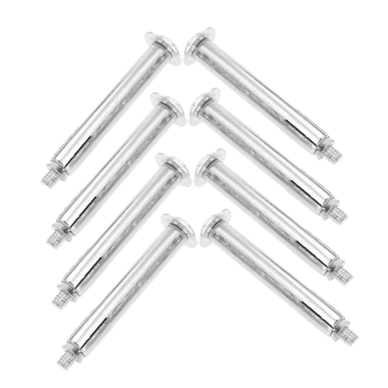 NAMOARLY Speed Ramps Expansion Bolt 8pcs Concrete Wall Anchors Bumps Expansion Bolts for Parking Lots Driveways
