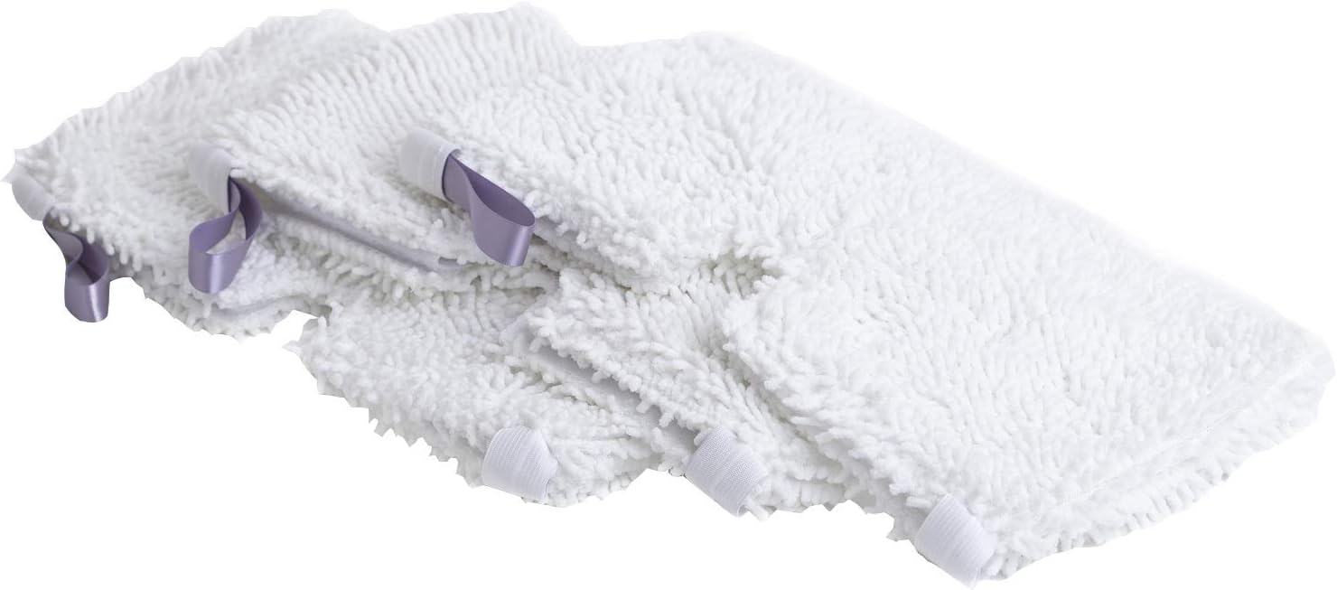Green Label 3 Pack of Microfiber Pads for Shark Steam Pocket Mop S2901 S3501 S3502 S3601 S3701 S3901 Sm200 S3455 S4501