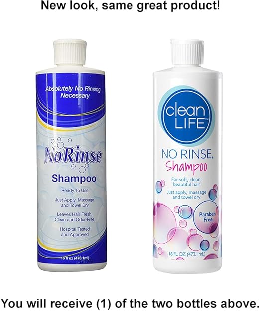 No Rinse Shampoo 16 Fl Oz Leaves Hair Fresh Clean And Odor Free Beauty Personal Care Amazon Com