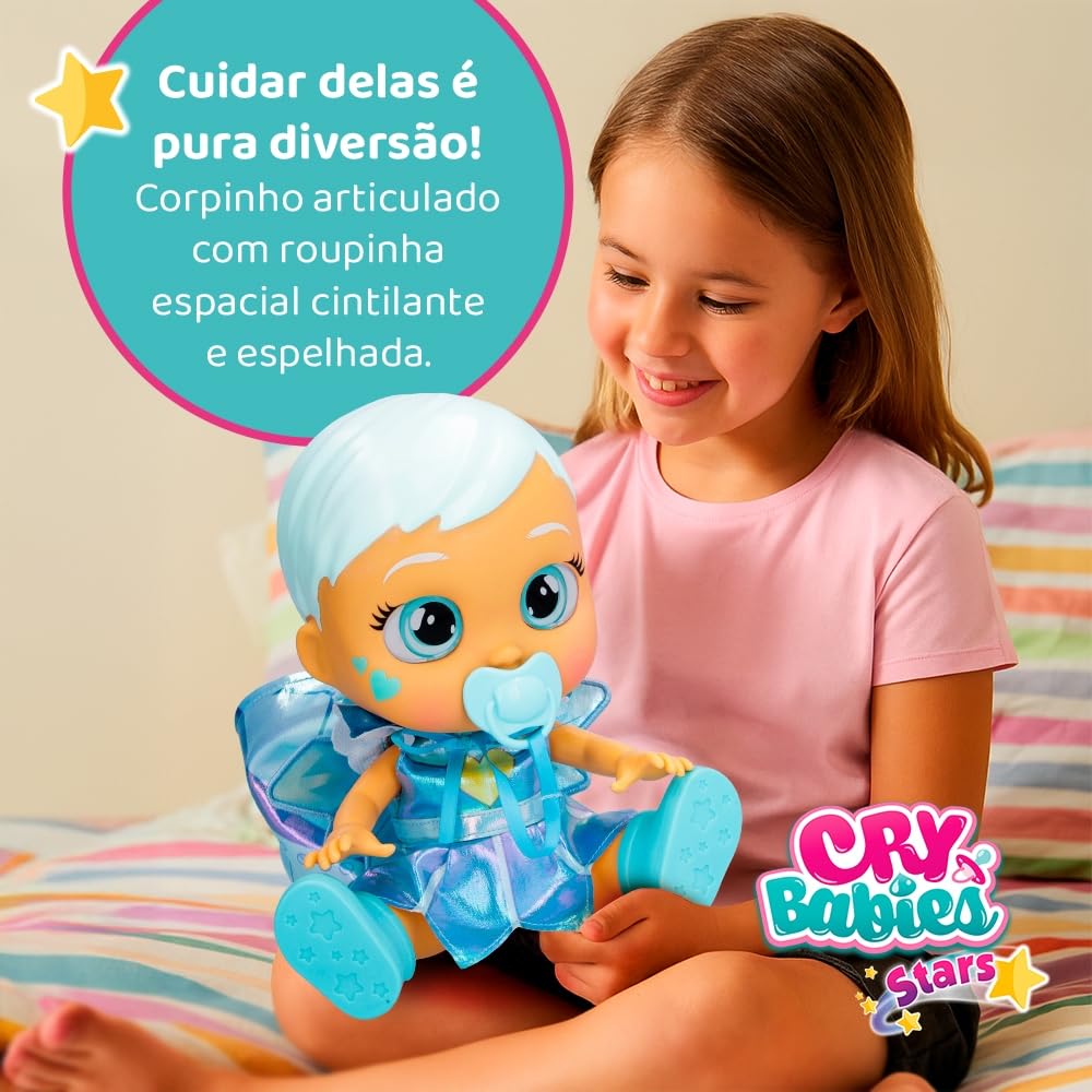 Boneca Cry Babies Stars Sydney Multikids - BR2238 : Amazon.com.br