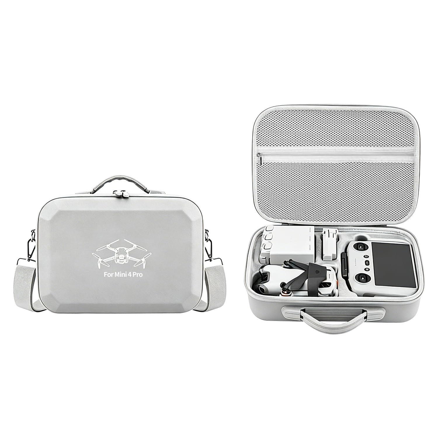Mini 4 Pro Custodia rigida impermeabile, borsa a tracolla portatile