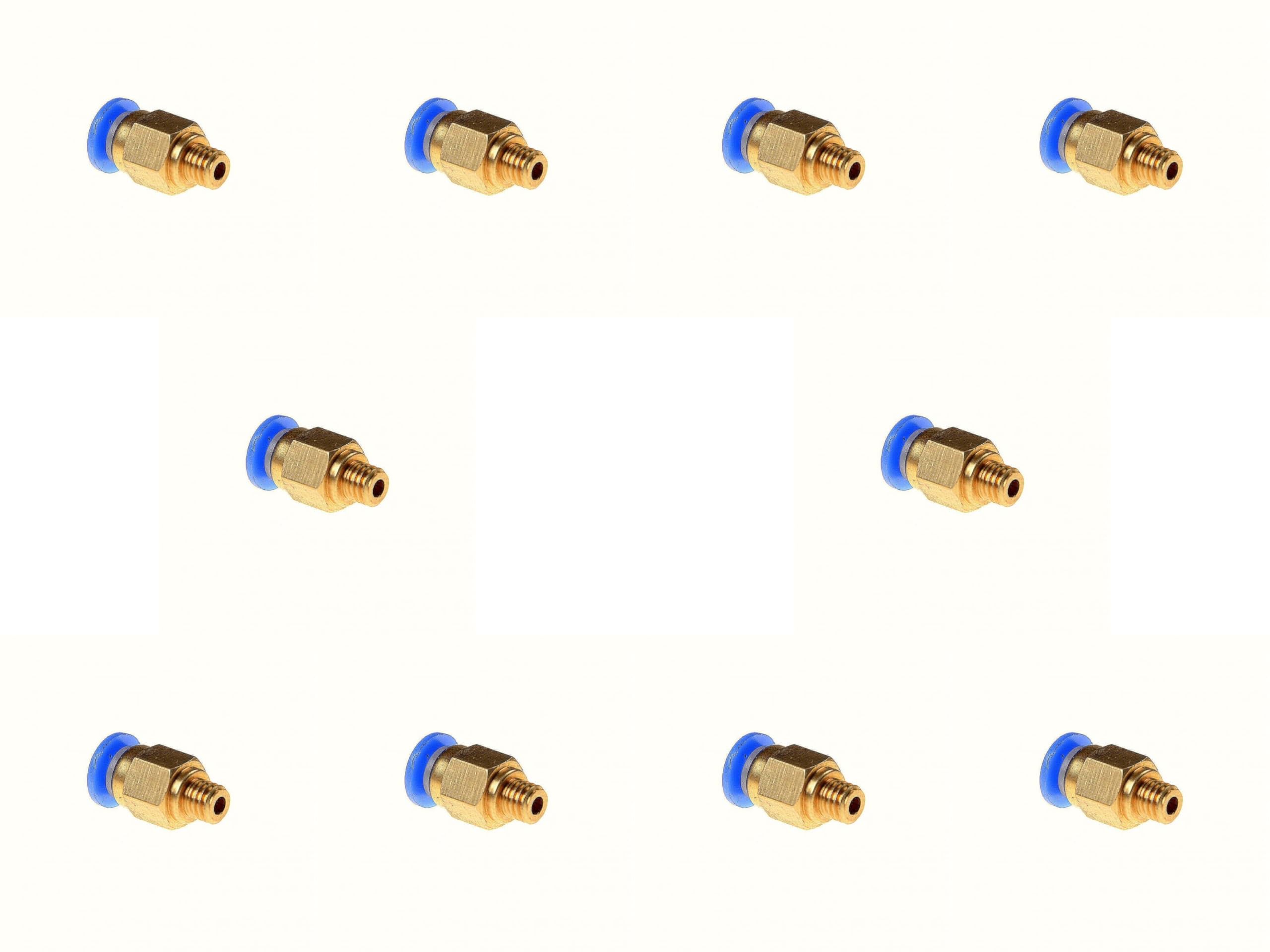 (10 pc) Pro3D 4mm PC4-M6 Pneumatic Push in Bowden Extruder for 3d printer J-Head fitting-picture-24