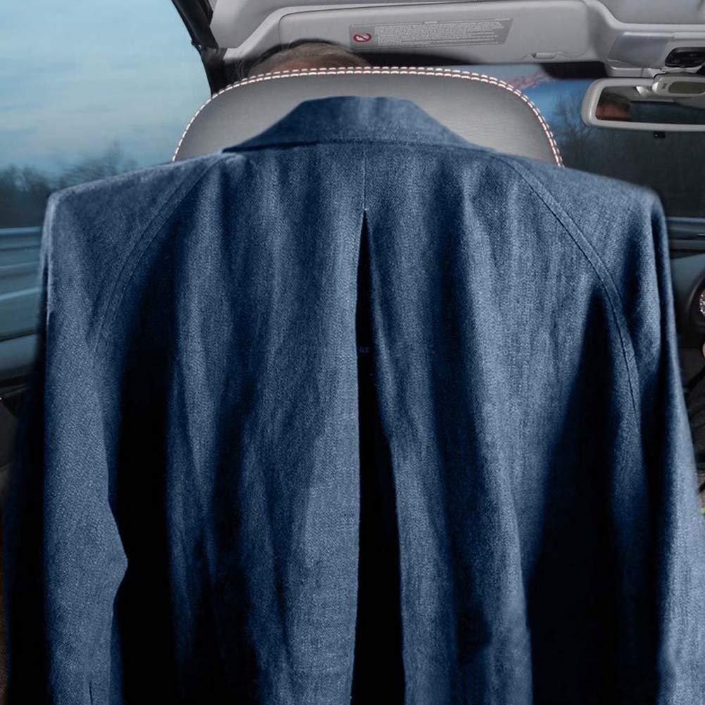 Appendiabiti Da Auto Regolabile In Acciaio Inox Per Poggiatesta