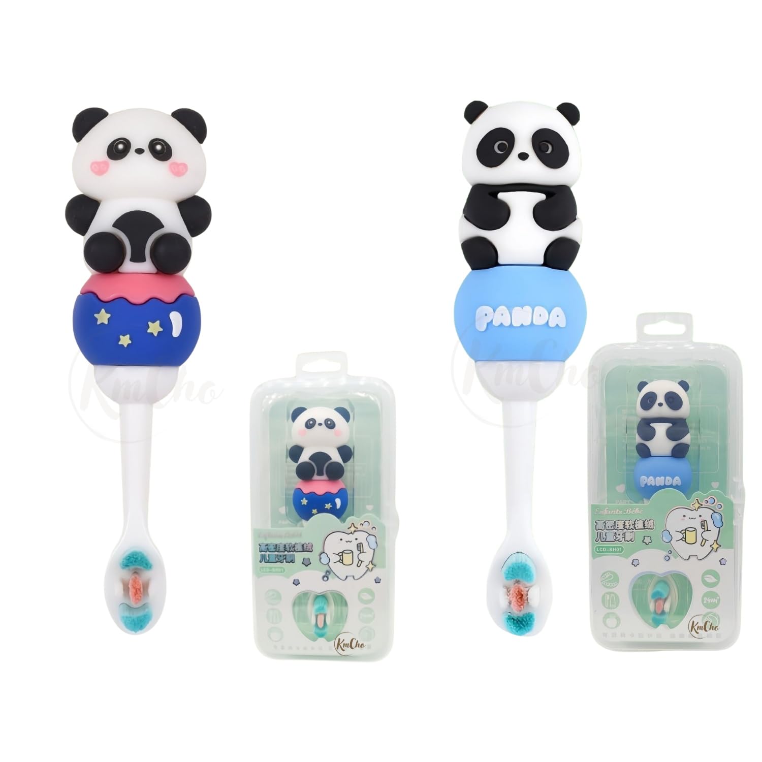 KmCho Tooth Barsh teddy for Toddlers | Soft Bristle Kids Toothbrush with Cute Teddy Design | Gentle Oral Care for 3-6 Years Old Children | Bear Theme Tooth Barsh for Kids pack of - 2-picture-28