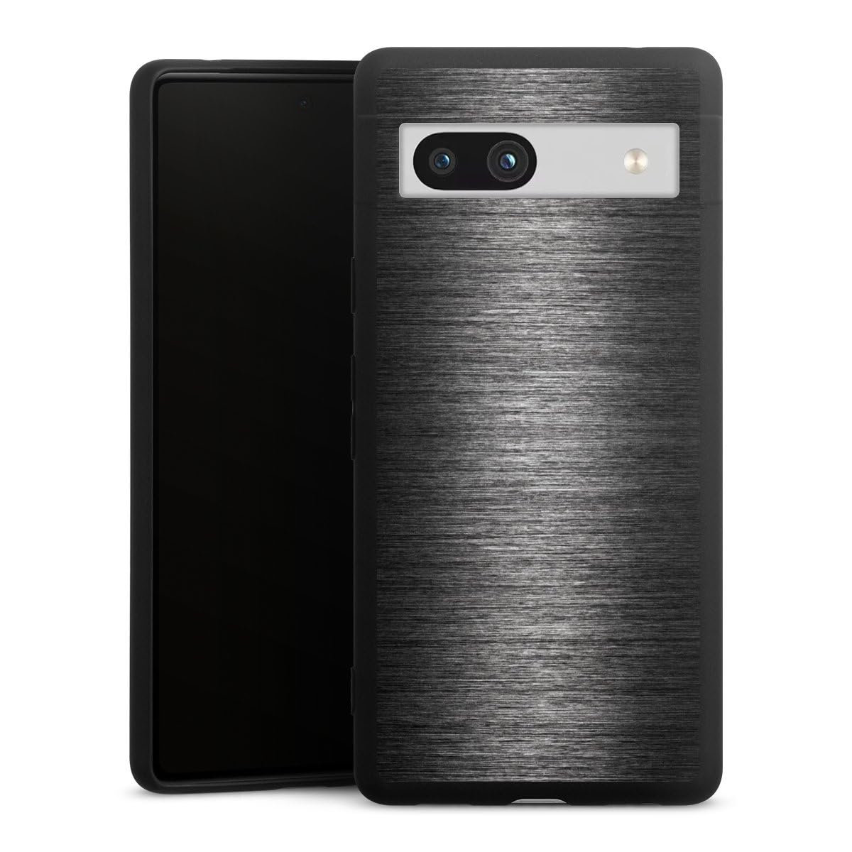 Coque Google Pixel 7a premium finition Metal Anthracite haut de gamme - 2
