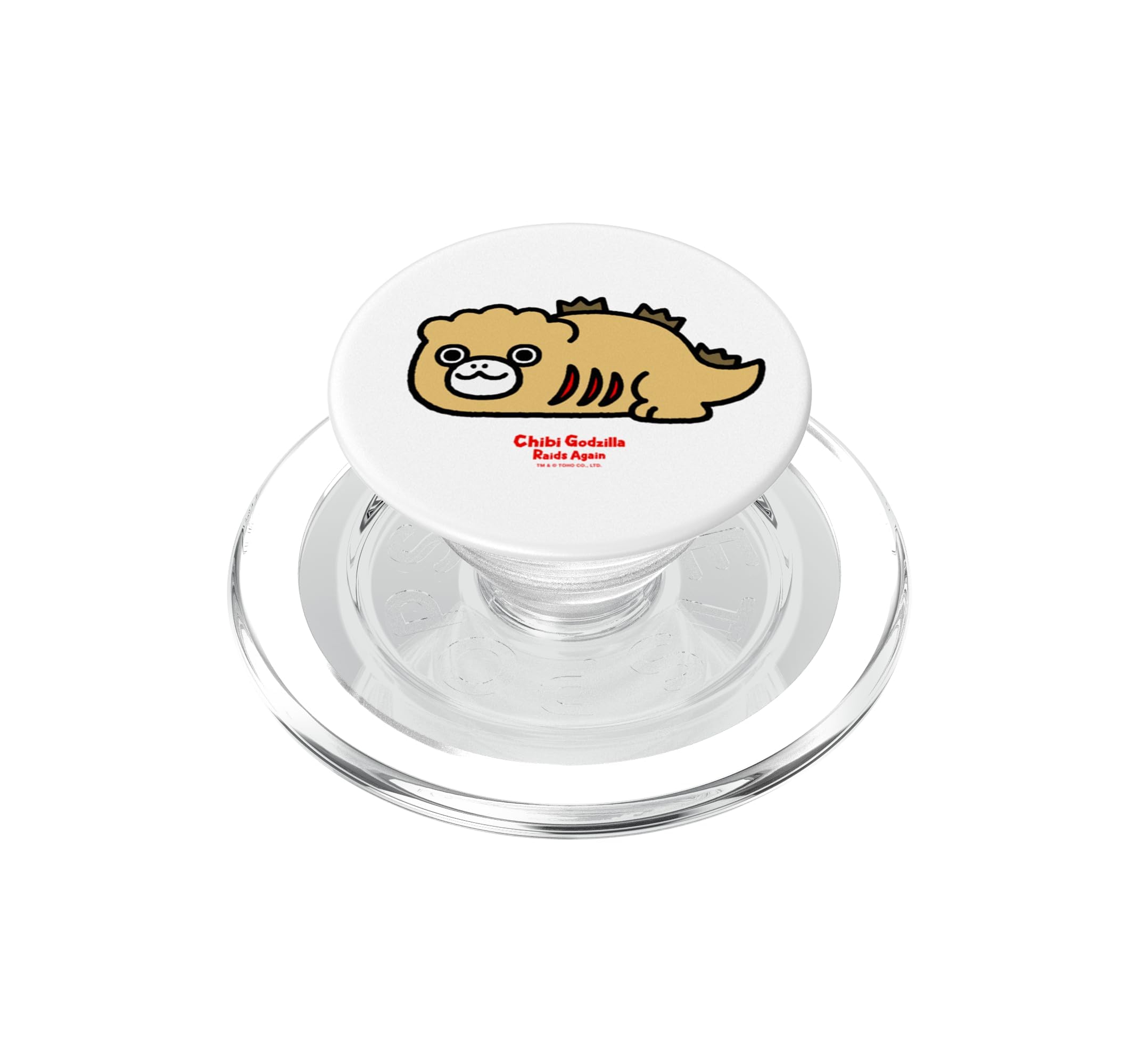 Godzilla Chibi Contraataca 2 PopSockets PopGrip para MagSafe anillo soporte celular 6