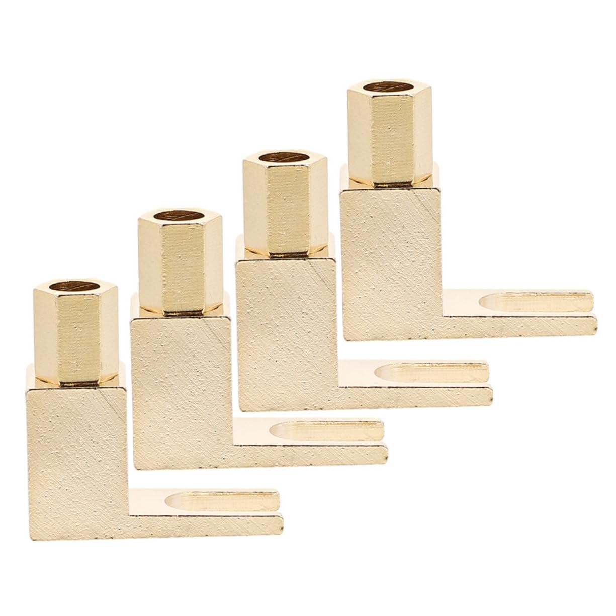 jojofuny 20stücke Förmige Bananenstecker Für Lautsprecherkabel Vergoldete Kupferstecker Für Audioverstärker Für Heimkinos Und Hi-fi-anlagen