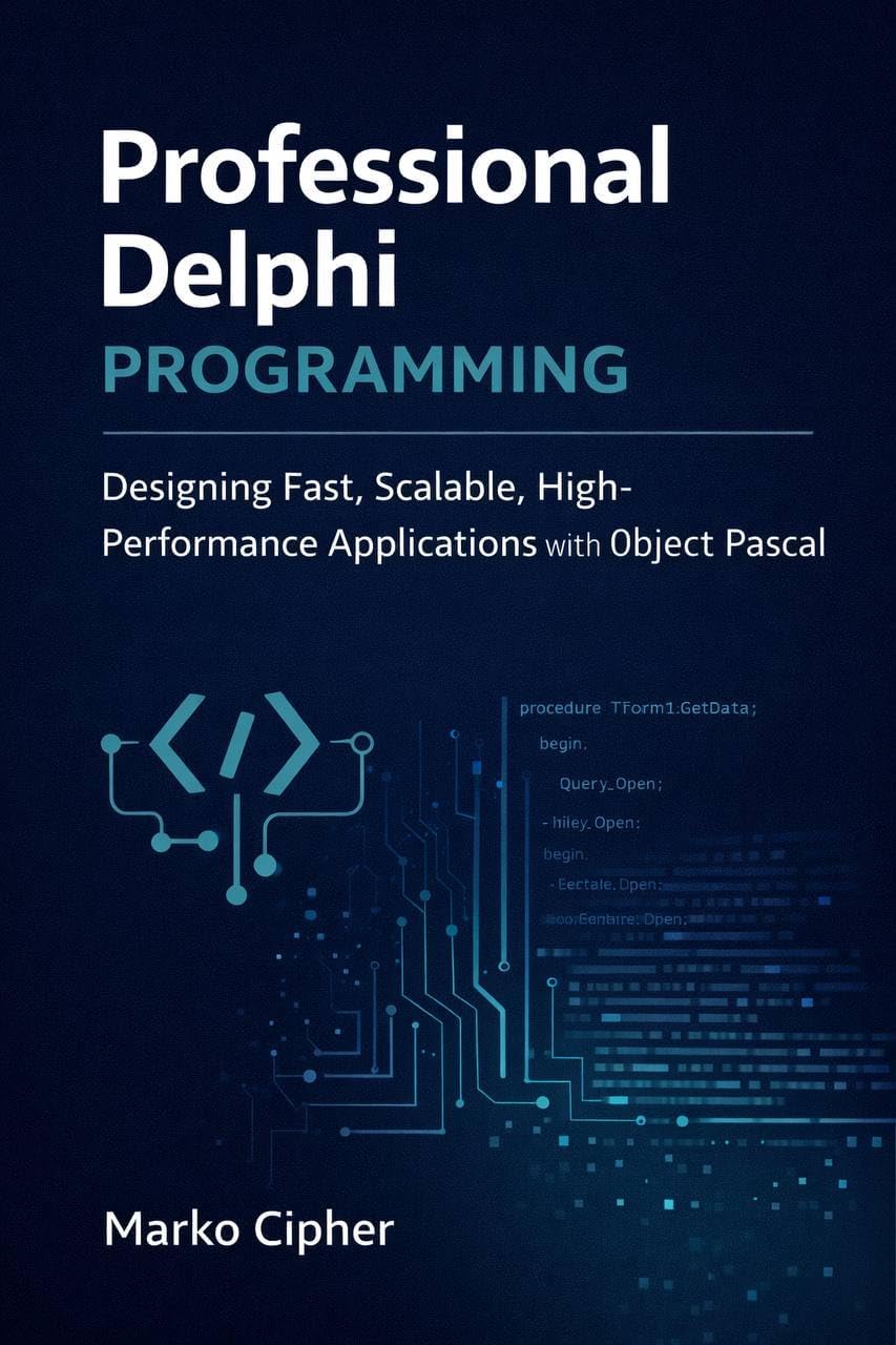 Professional Delphi Programming - Book 1: Designing Fast, Scalable, High-Performance Applications with Object Pascal