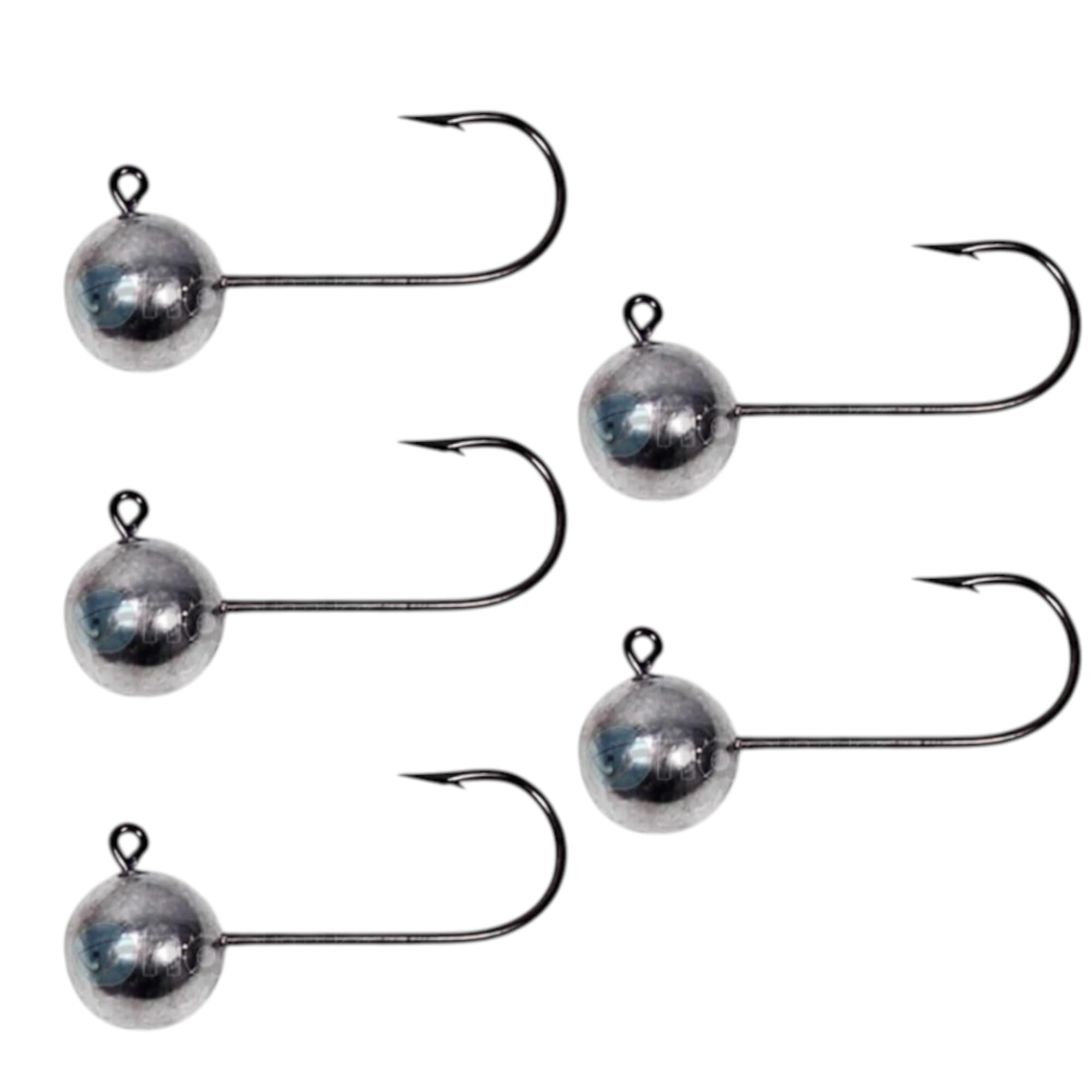 Testine Piombate 5 x 2,0g - Ami da Pesca N6 - Ami Piombati | per Esche Artificiali - Kit Teste Piombate - Jig Head Fishing Set - Piombi da Pesca - Attrezzatura - Accessori - Sport Set
