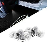 Vista 1 de 2 piezas de proyector LED de proyección de automóvil, luz de sombra de puerta, luz de bienvenida, emblema láser, logotipo, luces de charco