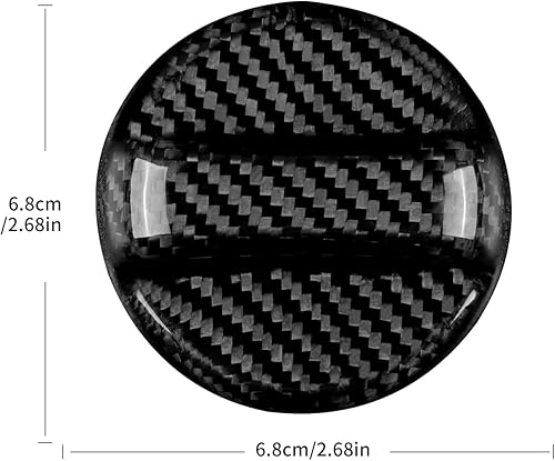 Miniatura 2 de AIRSPEED Cubierta universal de fibra de carbono para Toyota 4Runner Camry Corolla Tundra Tacoma Rav4 GR86 Yaris, negro