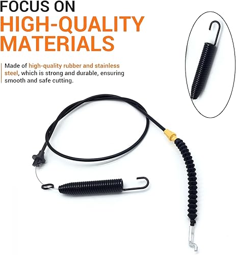 Miniatura 3 de Hannah Dean 946-04173E Reemplazo del cable de compromiso de cubierta para MTD Craftsman Troy-Bilt Bolens 746-04173E 746-04173C 946-04173B LT1700