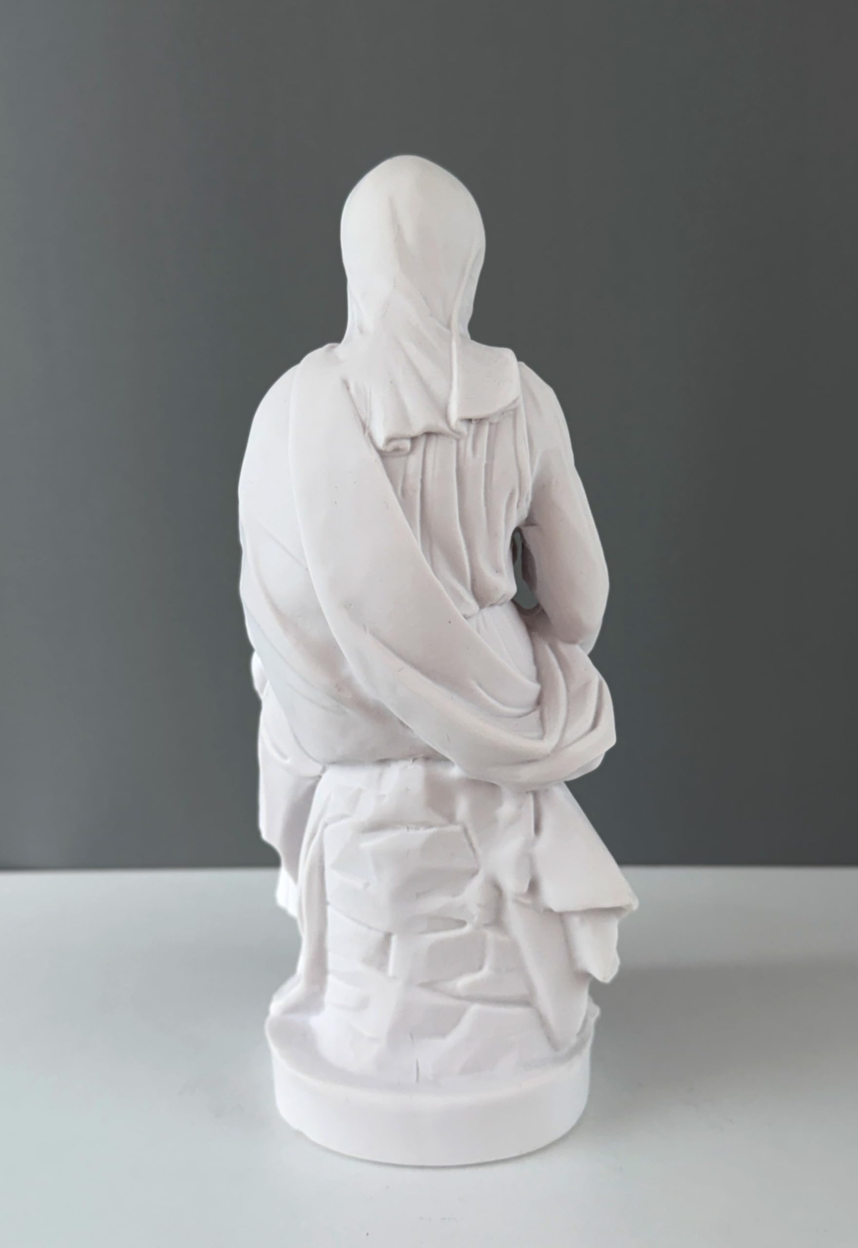 Estatua de la Virgen de Brujas de Miguel Ángel, 28 cm, Virgen María y Jesús Infantil, decoración de estatua