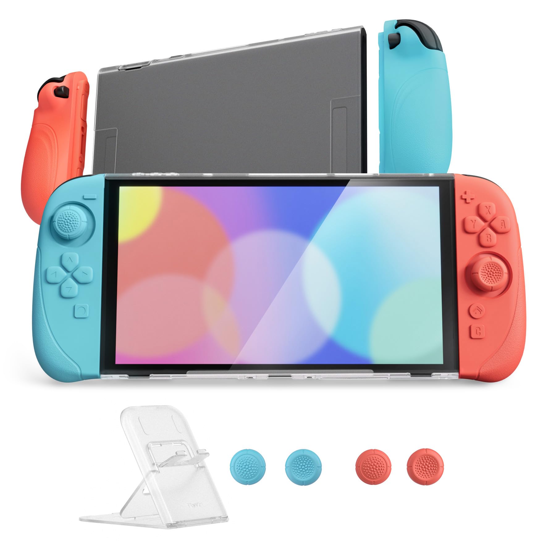 Photo 1 of PlayVital Ranger Protective Case for Nintendo Switch 2 | Blue & Orange