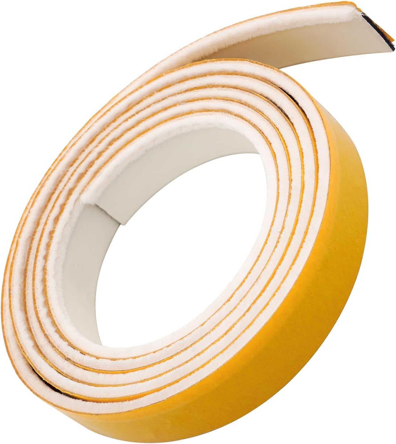 ZAVIA Intumescent Fire Door Seal Strip Pack of 2| 5.2 M Long Each | Smoke Seal with Brush | Self-Adhesive | FD30 Approved (White)