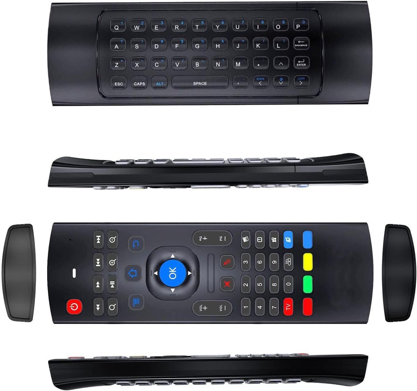 Air Mouse MX3 Pro Mini clavier sans fil 2,4 G, télécommande universelle avec apprentissage infrarouge pour Android TV Box, Smart TV, projecteur, Raspberry Pi
