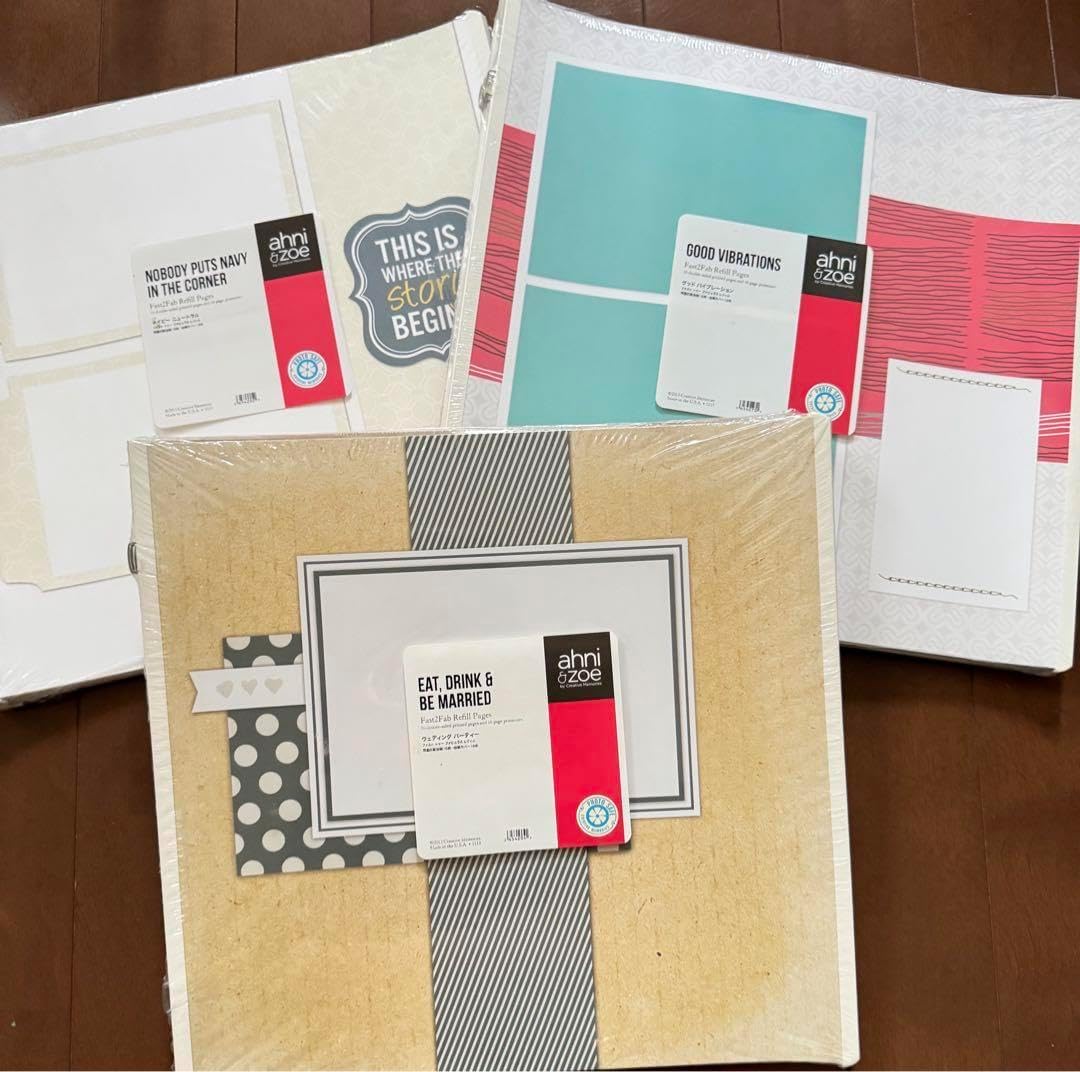 クリエイティブメモリーズ 12インチ白アルバム台紙3セット クリエイティブメモリーズ 12インチ白アルバム台紙3セット