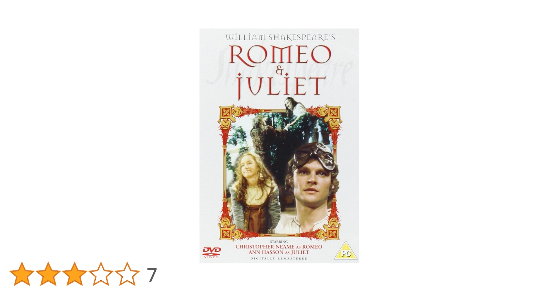 Amazon.co.jp: Romeo and Juliet [Region 2] : DVD