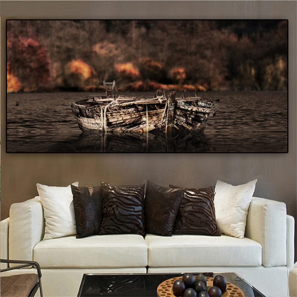 Peinture Diamant 5D Grand Format Navire pour Occuper les Grands Espaces Muraux Vides