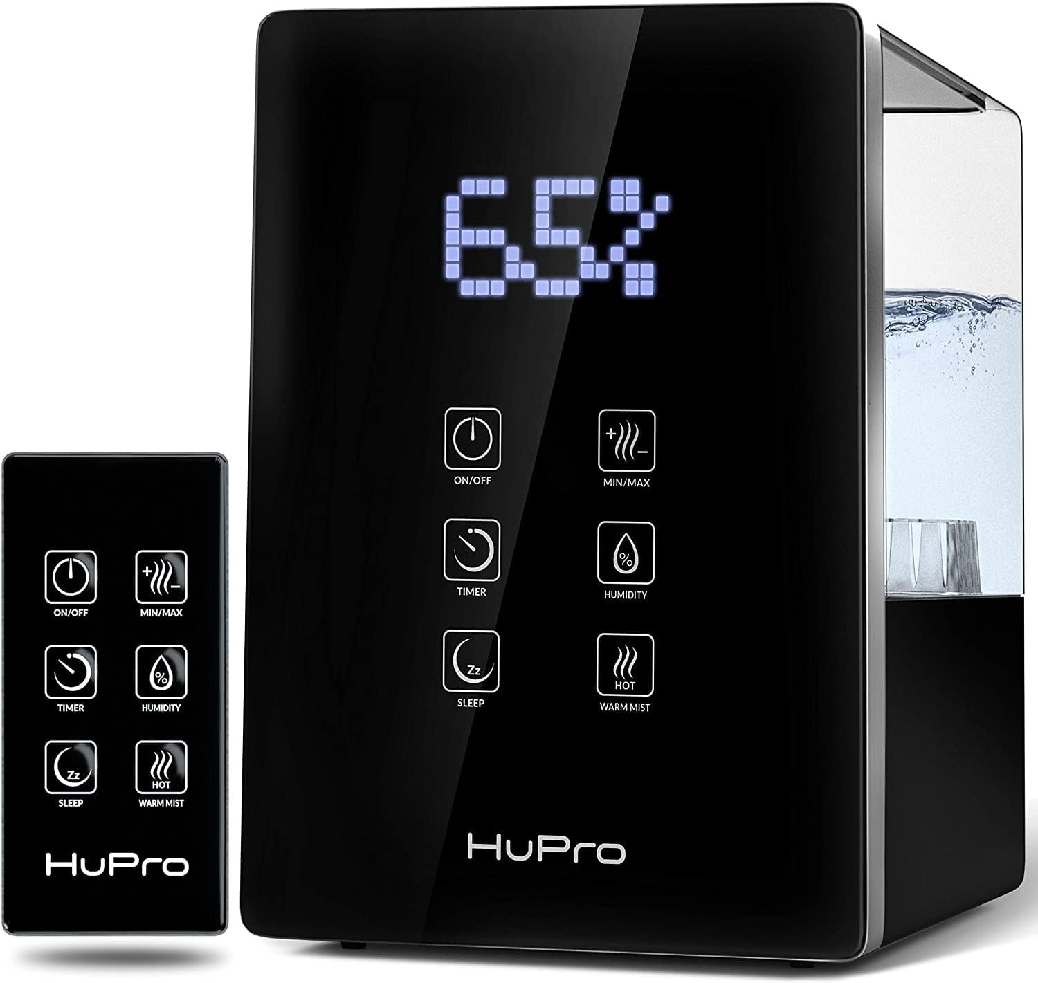 Top Fill Large Humidifier 6L for Bedroom and Large Areas Rooms, Home, Baby, Big Capacity, Warm Mist & Cool Mist Ultrasonic Humidifier