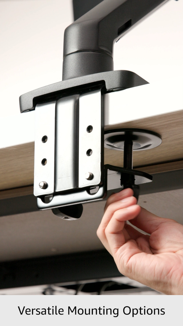 Amazon.com: Ergotron – HX Dual Monitor Arm, VESA Desk Mount – for