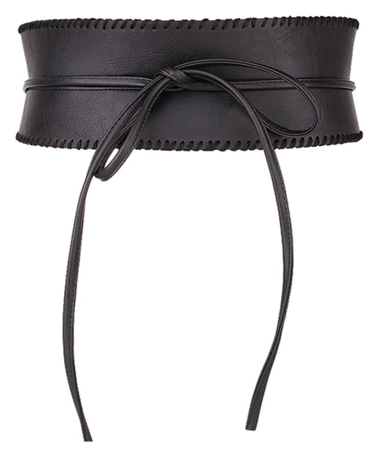 Ceinture en cuir PU avec finitions style smoking haut de gamme