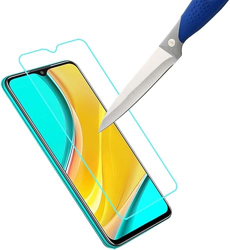 Miniatura 5 de Mr.Shield Paquete de 3 Diseñado para Xiaomi (Redmi 9) Vidrio templado Vidrio japonés con dureza 9H Protector de pantalla con reemplazo de por vida