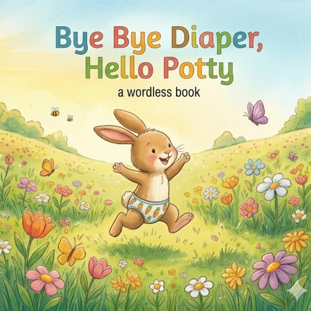 bye-bye diaper hello potty: wordless book (before the words)
