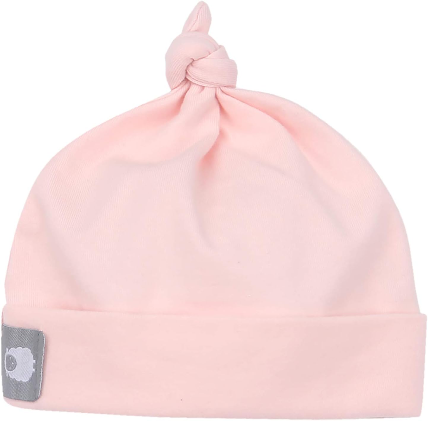 Lambs & Ivy 5 Piece Pink/Gray Plush Infant/Newborn Baby Gift Bag w/Swaddle