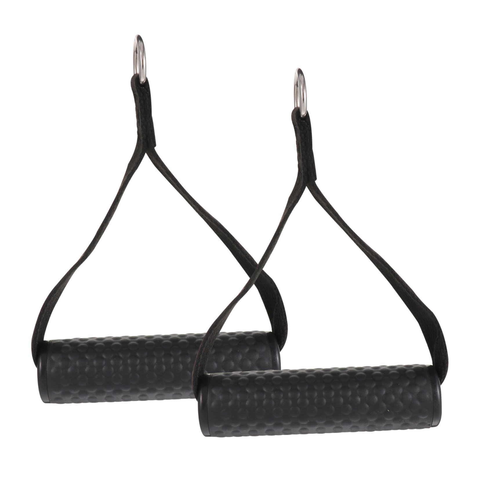 VICASKY 6 Maniglie Fitness in Gomma Antiscivolo Impugnature Ergonomiche Resistenti per Bande Elastici e Corde Palestra Maniglia Resistenza e Durevole per Esercizi Lat Pulldown e