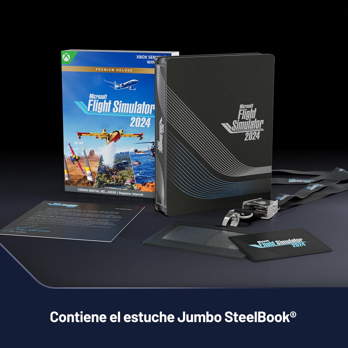 Flight Simulator 2024 Premium Deluxe Edition SteelBook - Xbox