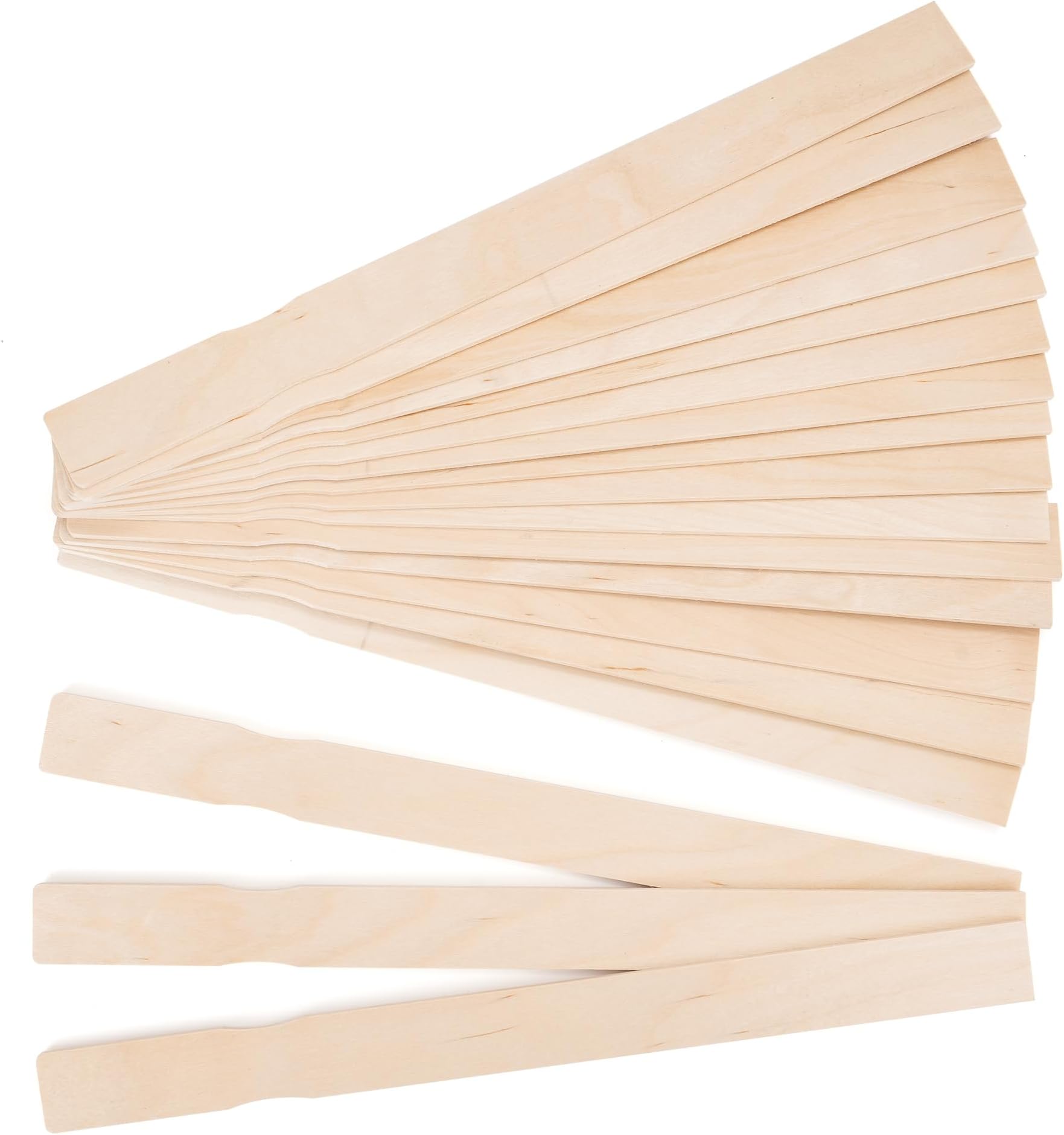 Ultra Strong 21in Paint Stir Sticks Pack. Sanded Wood