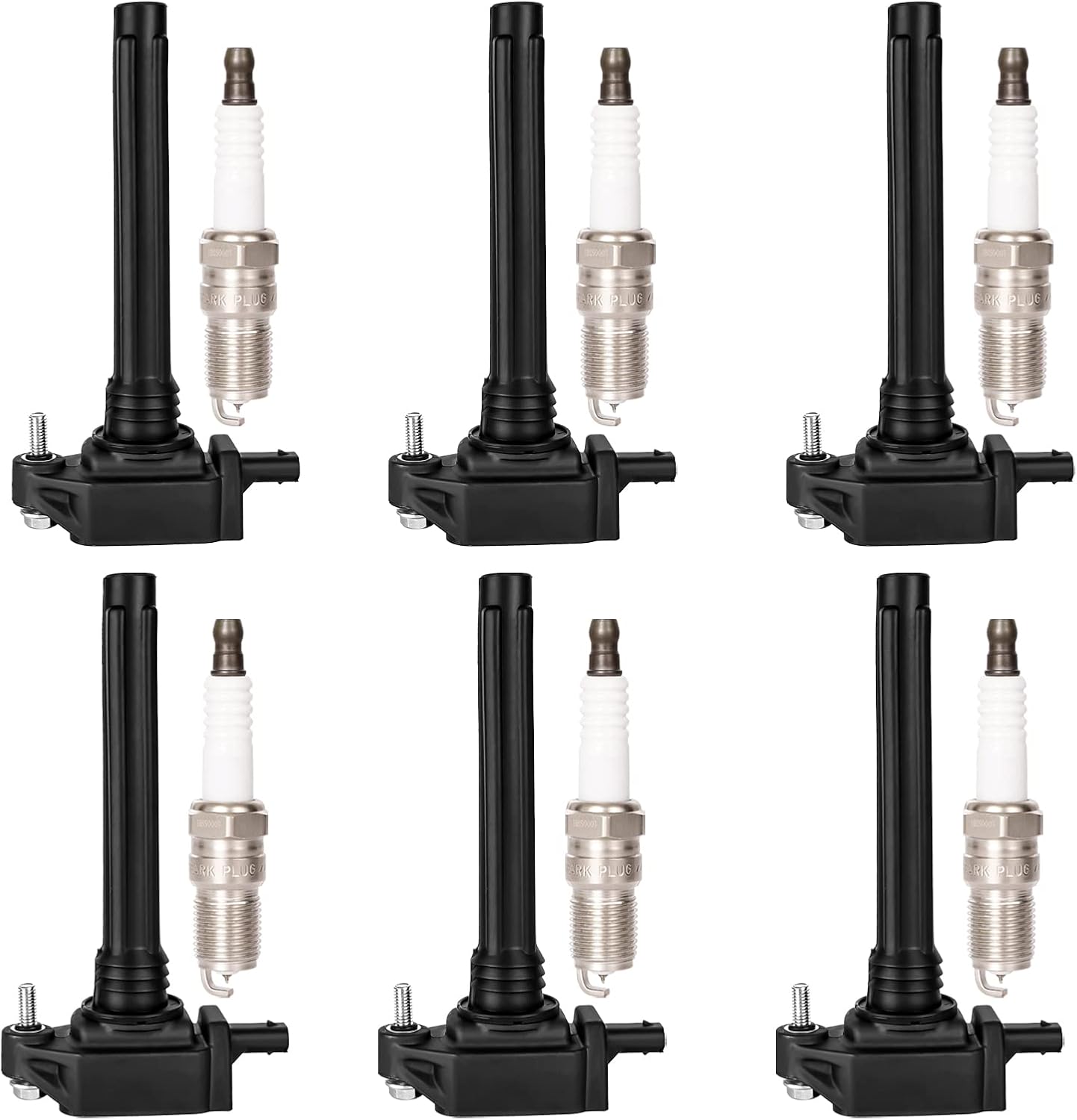 Set of 8 Spark Plugs Ignition Coil Packs Fits for 3.6 V6