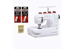 Janome CoverPro 1000CPX Professional Cover Stitch Machine for Precision Hems and Seams