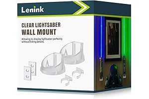 Lenink 2 Pack Lightsaber Wall Mount: Safely Display Your Lightsabers