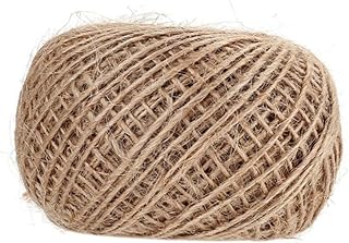 DOITOOL 天然ジュート麻紐 コード 強靭耐久 クラフト 手作り包装 ウェディング装飾 誕生日パーティー ガーデニングオーナメント用