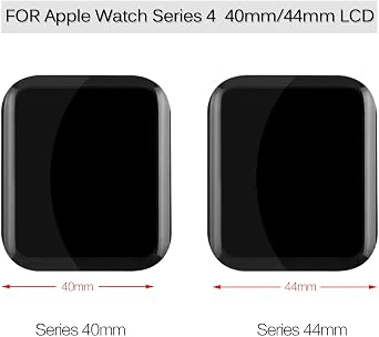 for Apple Watch Series 4 LCD Screen Replacement S4 40MM 44MM Display Touch Glass Digitizer Assembly for Apple Watch 4 Pantalla Matrix Repair Parts Kit +Protector Film +Tools (LCD with Touch 40MM)