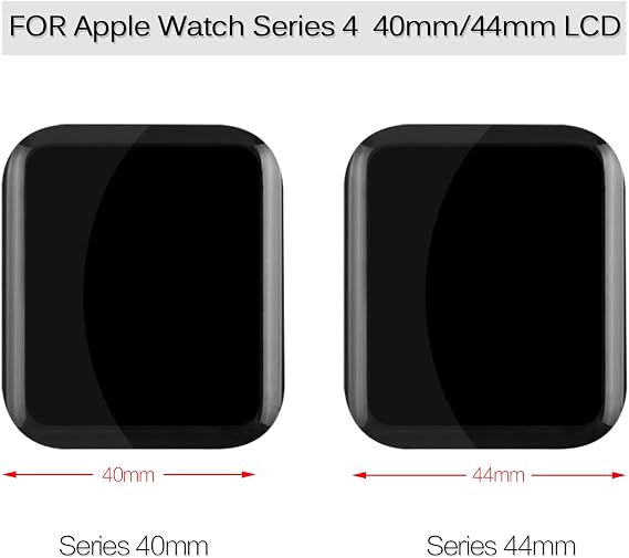 for Apple Watch Series 4 LCD Screen Replacement S4 40MM 44MM Display Touch Glass Digitizer Assembly for Apple Watch 4 Pantalla Matrix Repair Parts Kit +Protector Film +Tools (LCD with Touch 40MM)