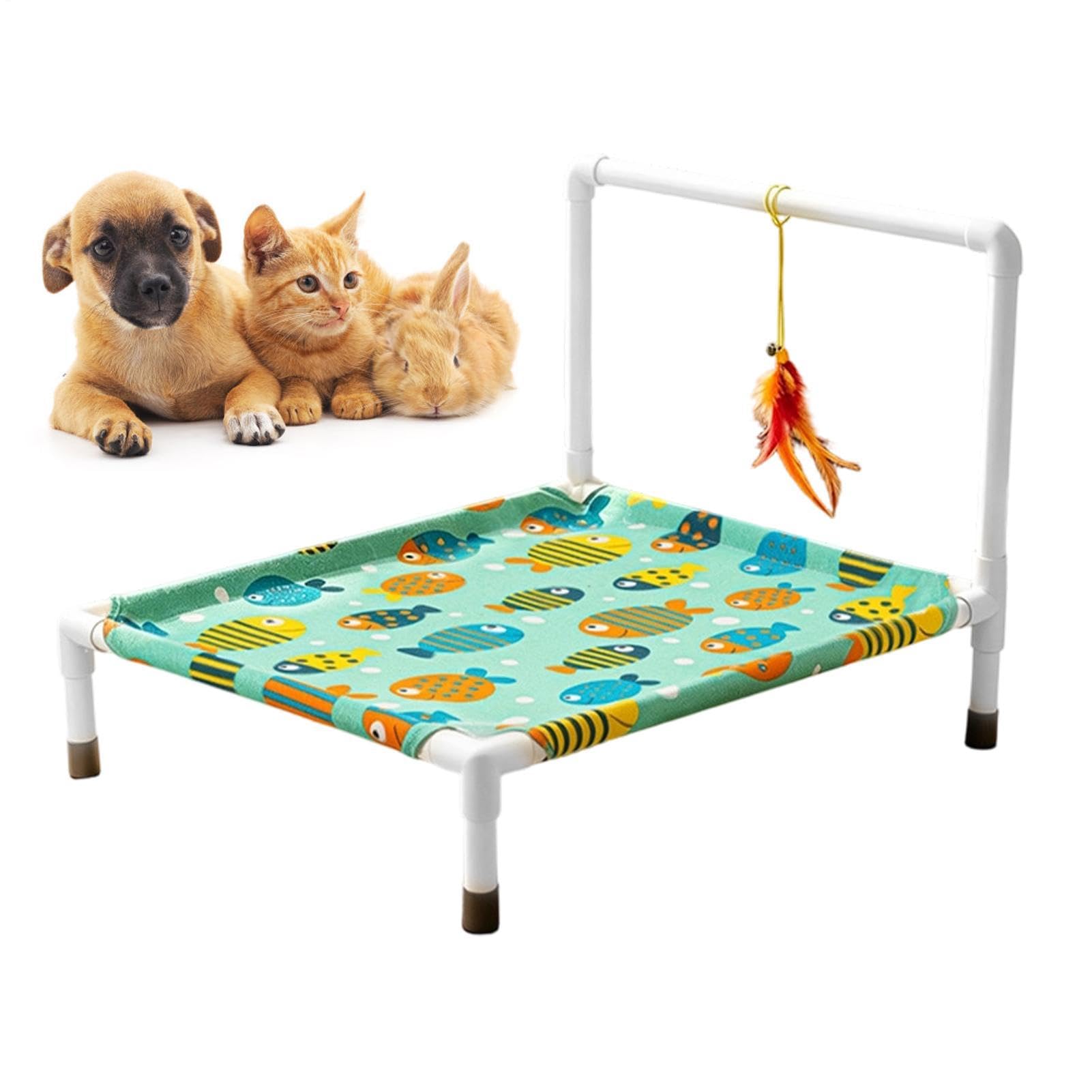 Cama elevada para perros transpirable y hamaca para gatos casa