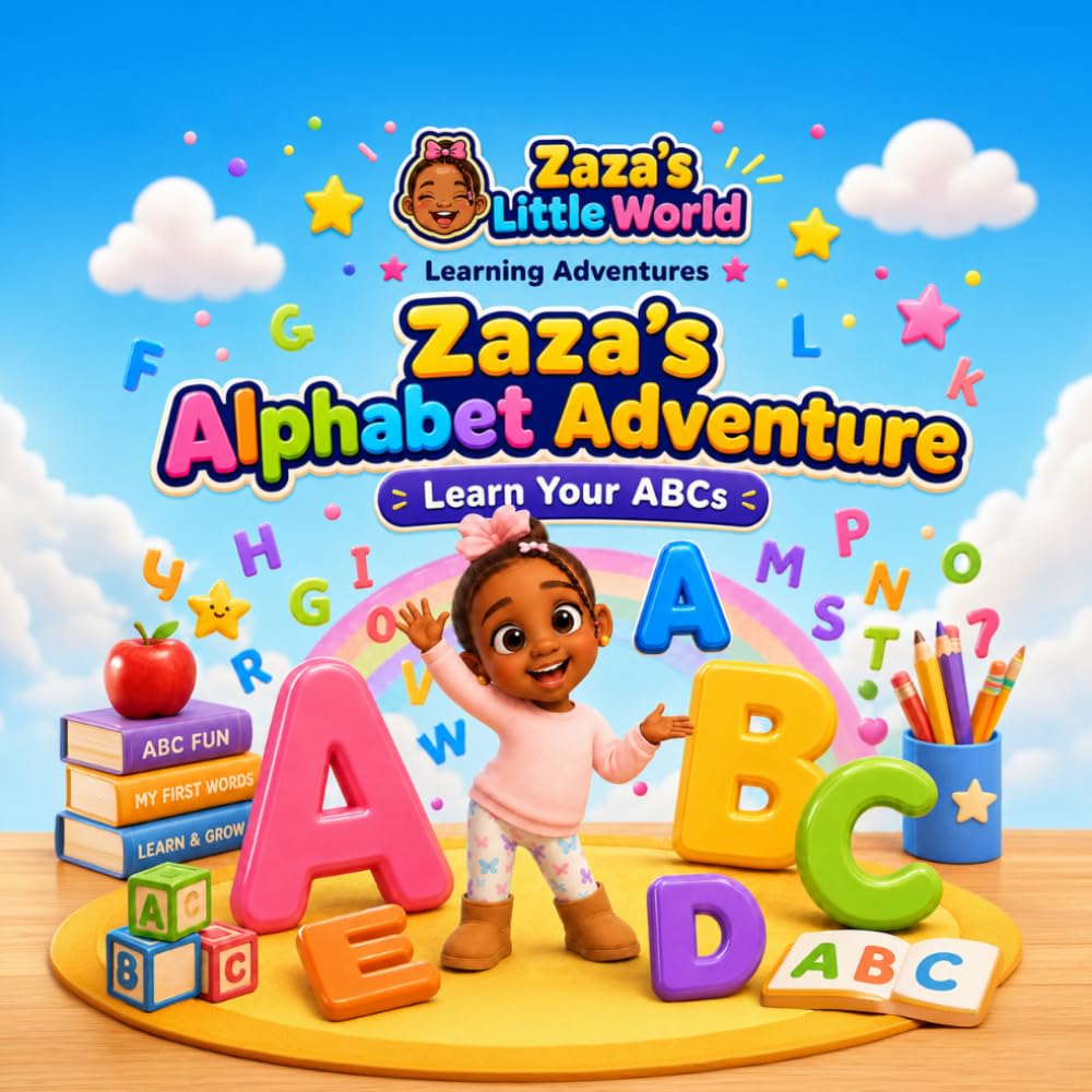 Zaza's Little World: Zaza's Alphabet Adventure: Learn Your ABC's (Zaza's Little World Learning)